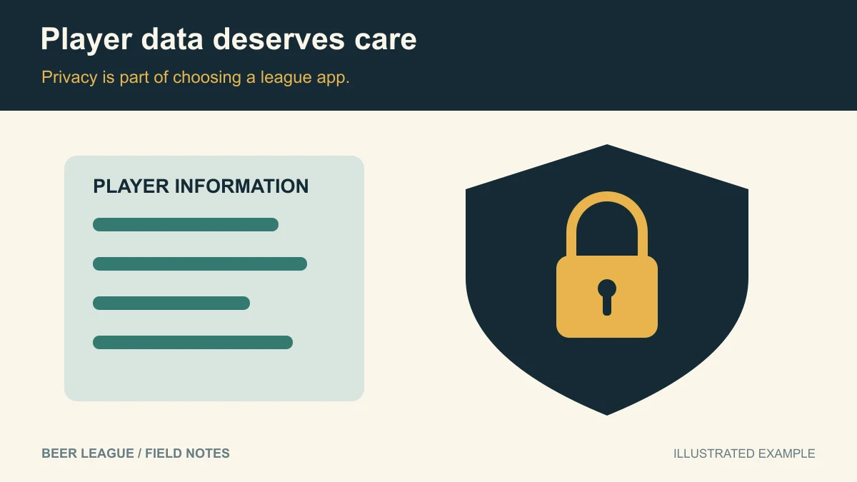 Your League App Shouldn't Sell Your Data